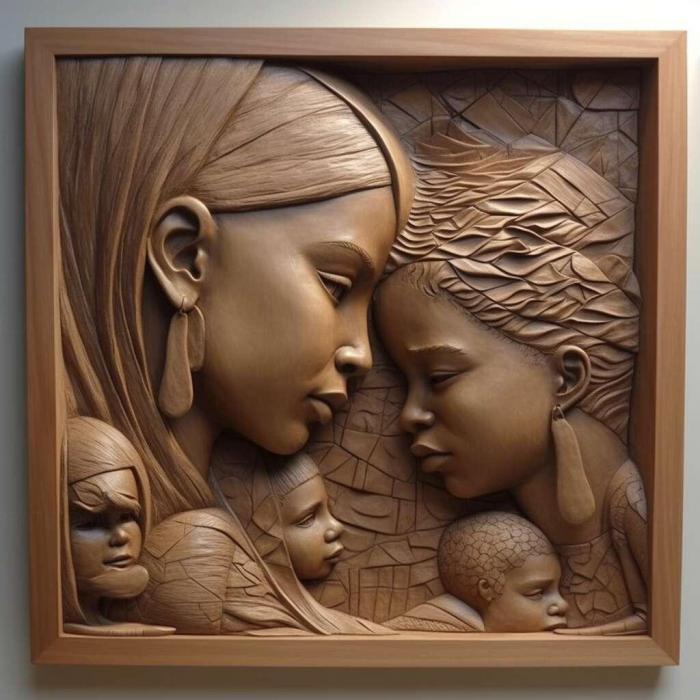 نموذج ثلاثي الأبعاد لآلة CNC 3D Art 